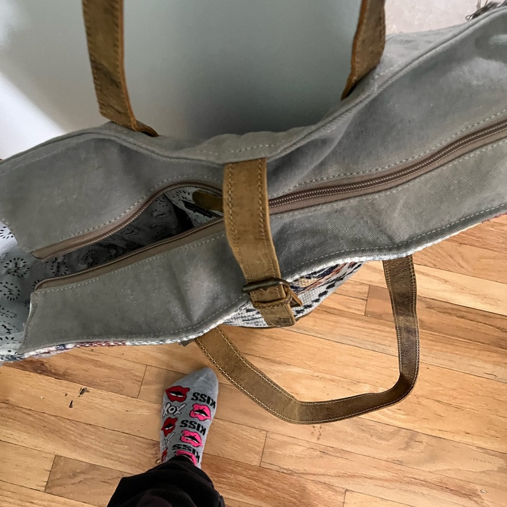 Myra Bag Multicolor Patterned Tote - image 2